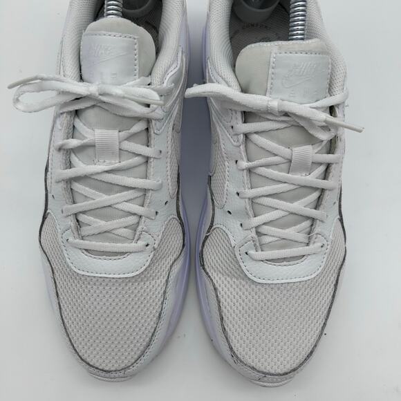 Nike Air Max SC Triple White Shoes Women's 10 White Athletic Running Sneakers - Picture 4 of 8
